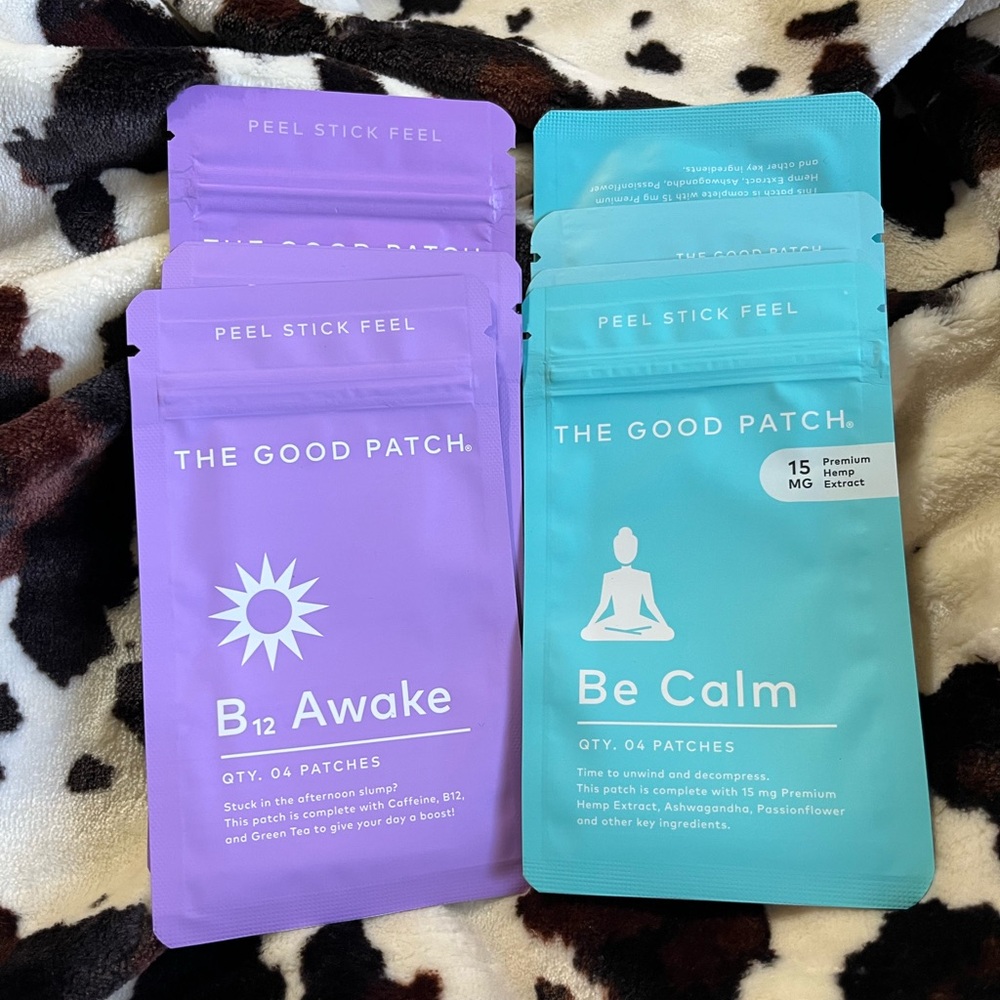 B12 Awake and Be Calm Skincare Patches